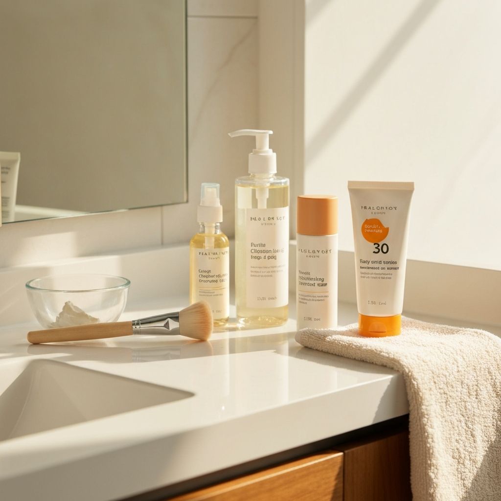 Rutina de belleza matutina